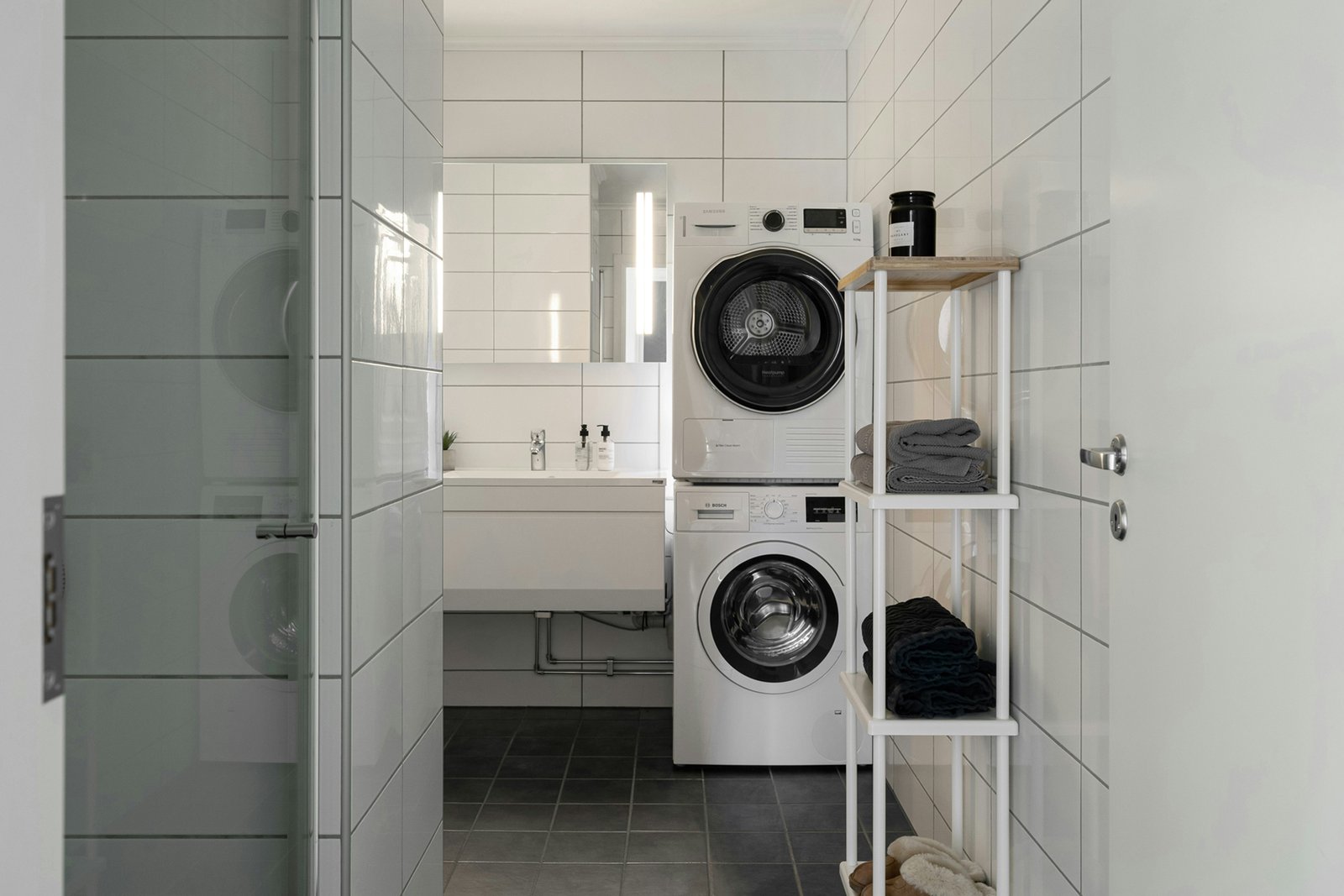 Aquastop-Zulaufschlauch einer Waschmaschine