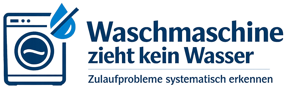 Waschmaschine zieht kein Wasser